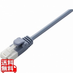 ツメ折れ防止やわらかLANケーブルCat6準拠 写真1