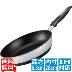 IHハイキャスト プレミアム フライパン 28cm 写真1