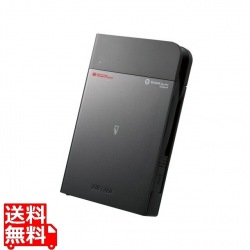 ICカードセキュリティ ウイルスチェック 耐衝撃ポータブルHDD 2TB 写真1