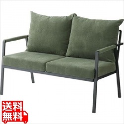 ソファ2P RTO-462GR 写真1