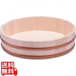 天然木 寿司飯台 33cm 業務用 写真1