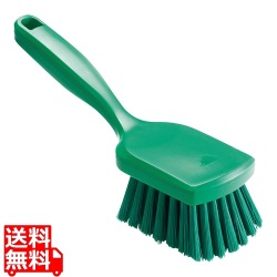 トラスト ショートハンドルブラシ ハード 1243602 グリーン 写真1