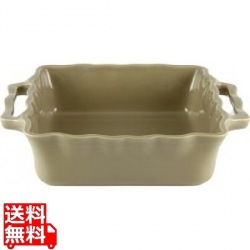 アポーリア スクエアベーキングディッシュ 25cm ベージュ 写真1