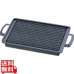 アルミ 焼肉プレート さざ波 (角)大 M11-315 写真1