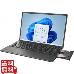 FMV A75-K3 ブラック (Core i7-1355U/16GB/SSD・256GB/DVDスーパーマルチ/Win11Home64/Microsoft 365 Personal (24か月版、Office H&B2024 オプション付)/16型) 写真1