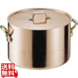 SAエトール銅 半寸胴鍋 24cm ※ ガス火専用 写真1
