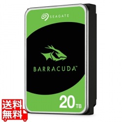 Seagate BarraCuda 3.5 20TB 内蔵HDD メーカー2年保証 SATA 6.0Gb/s 512MB 7200rpm ST20000DM001 CMR 写真1