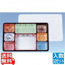 夢彩ごぜん TSR-90-60 柄付/透明(50セット) 写真1