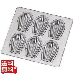 シリコン加工 貝型天板 6ヶ取 写真1