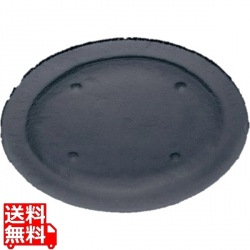 タイガーグラス ラウンドプレート340161-031-01 グレー 写真1