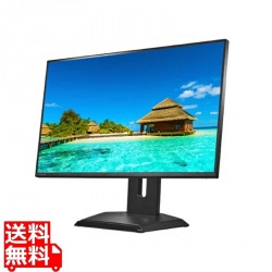 ワイド液晶ディスプレイ 23.8型/1920×1080/HDMI、DisplayPort、USB-C、RJ-45/ブラック/スピーカー：あり/デイジーチェーン&65W給電 写真1