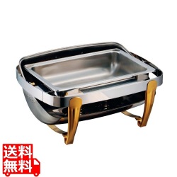 SX ロールトップチェーファー 角型 無段階開閉式 X33129UQV シングル 写真1