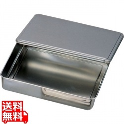 SA18-8調味料入蓋付バット 6角型 業務用 写真1