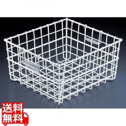 抗菌ナイロンコーティング食器篭 B型 中(B-2) 写真1