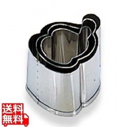 EBM 18-8 手造抜型 3Pcs 冬 サンタ 写真1