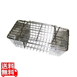 EBM 18-8 テーパー付 箸 消毒カゴ 小(200×102) 写真1