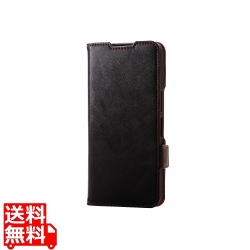 AQUOS wish4 ソフトレザーケース 磁石付 耐衝撃 ステッチ 写真1