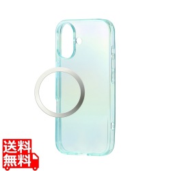 ソフトケース クリアオーロラ メタルステッカー付 写真1