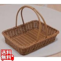 PPラタンPB-452ピクニックバスケット小ブラウン 写真1