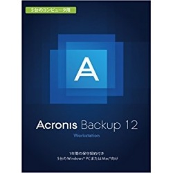 Acronis Backup 12 Workstation License - 5 Computers - incl. AAS BOX 写真1