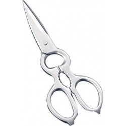 ストロングプロ キッチンバサミ (オールステンレス) 写真1