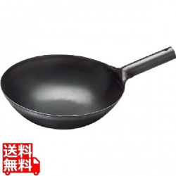 SS鉄プレス北京鍋33cm 写真1