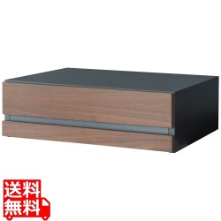 レンジ下ラック ラック幅55 TY-004 ブラウン 宮武製作所 | アイアンフレーム 写真1