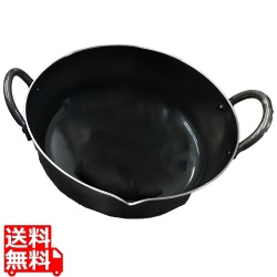 神田鉄鍋/鉄揚鍋 24cm(2.9L) 写真1