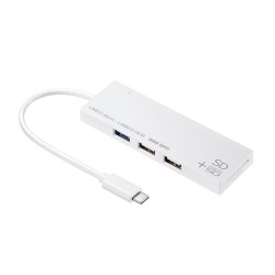 USB Type Cコンボハブ カードリーダー付き 写真1