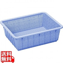 トンボアシストカラー角ざる49型ブルー 写真1