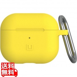 Urban Armor Gear UAG社製/U by UAG Apple AirPods 第3世代用 シリコンケース (耐衝撃/カラビナ付属/ワイヤレス給電) DOT アシッド UAG-UAP3D-AD 写真1