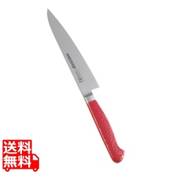 抗菌カラー庖丁 ペティーナイフ 15cm MPK-150 レッド 写真1