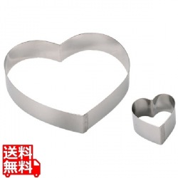 18-10ケーキリング ハート型 3077-06 写真1
