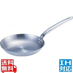 18-10 プライオリティ フライパン 26cm 業務用 ※ IH対応 IH (100V/200V)とガス火対応 写真1
