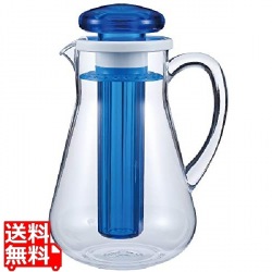 UK アクリルウォーターピッチャーカラー 1.9L ブルー 写真1