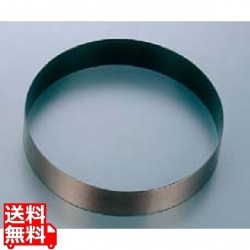 EBM 18-8 スーパーコート アルゴン溶接 丸型ケーキリング直径210×H35 写真1