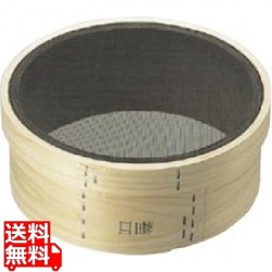 木枠 裏漉 代用毛 荒目(20メッシュ)6寸(18cm) 写真1