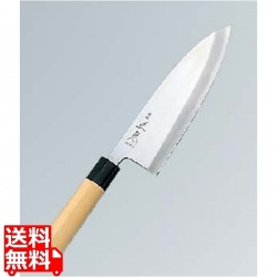正本 本霞(玉白鋼)本出刃庖丁 21cm KS2021 業務用 写真1