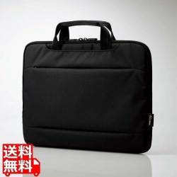 パソコンケース/リサイクル素材/取っ手付き/手提げ/撥水/防汚/CORDURA/14.0インチ/ブラック 写真1