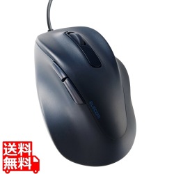 静音 有線マウス ”EX-G”5ボタン Mサイズ 写真1