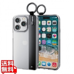 iPhone 15 Pro ハイブリッドケース ハンドバンド &me 写真1