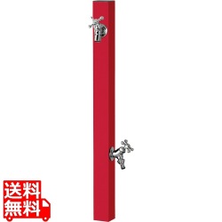 スプレスタンド60ソリッド 左右仕様 ロッソ 蛇口2個 シルバー 写真1