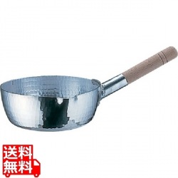 アルミ 本職用 手打雪平鍋(3mm厚) 28.5cm ※ ガス火専用 写真1