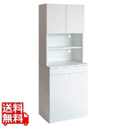 ダストボックスラック 分別ドロワー 幅60 高さ170 DB-F3200 ホワイト 宮武製作所 | ゴミ箱 キッチン リビング 写真1