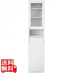 ダストボックス ラック 45L 幅35 高さ160 KC-F301 ホワイト 宮武製作所 写真1