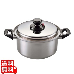 18-10 エクストラ 深型両手鍋 26cm 写真1