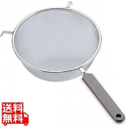 HN18-8ローズ柄ストレーナー25cmシングル 写真1