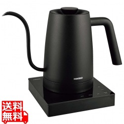 ハリオ エレクトリックケトル ライラ ブラック ECK-80-B 写真1