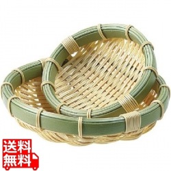 樹脂 身竹丸ざる 深 45号 業務用 写真1