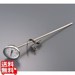 斜面式スライドホルダー付寸胴鍋用温度計 PYS-350 写真1